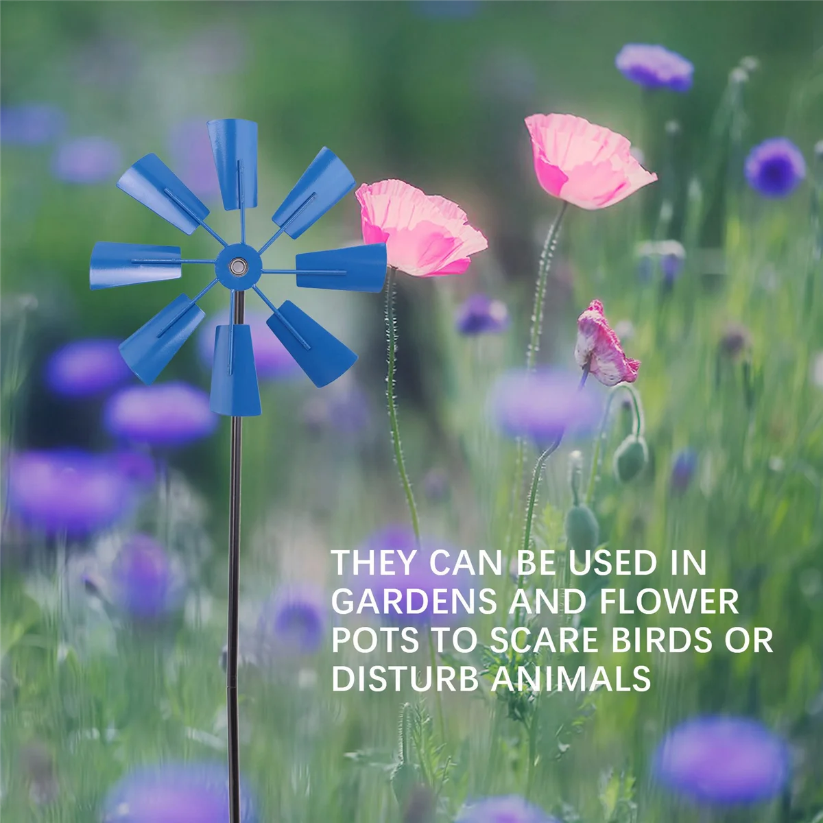 Ветряной Спиннер 2 шт. декоративная железная ветряная мельница штепсельная вилка