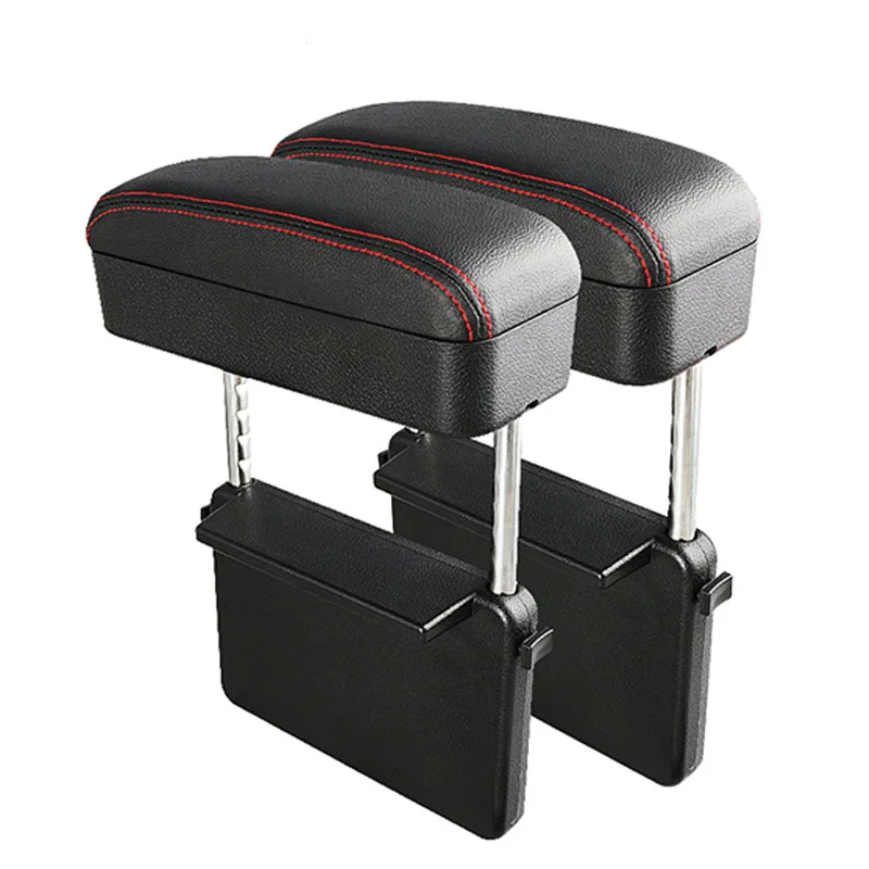 

Universal adjustable automobile center console automobile armrest box elbow support automobile seat gap organizer armrest box