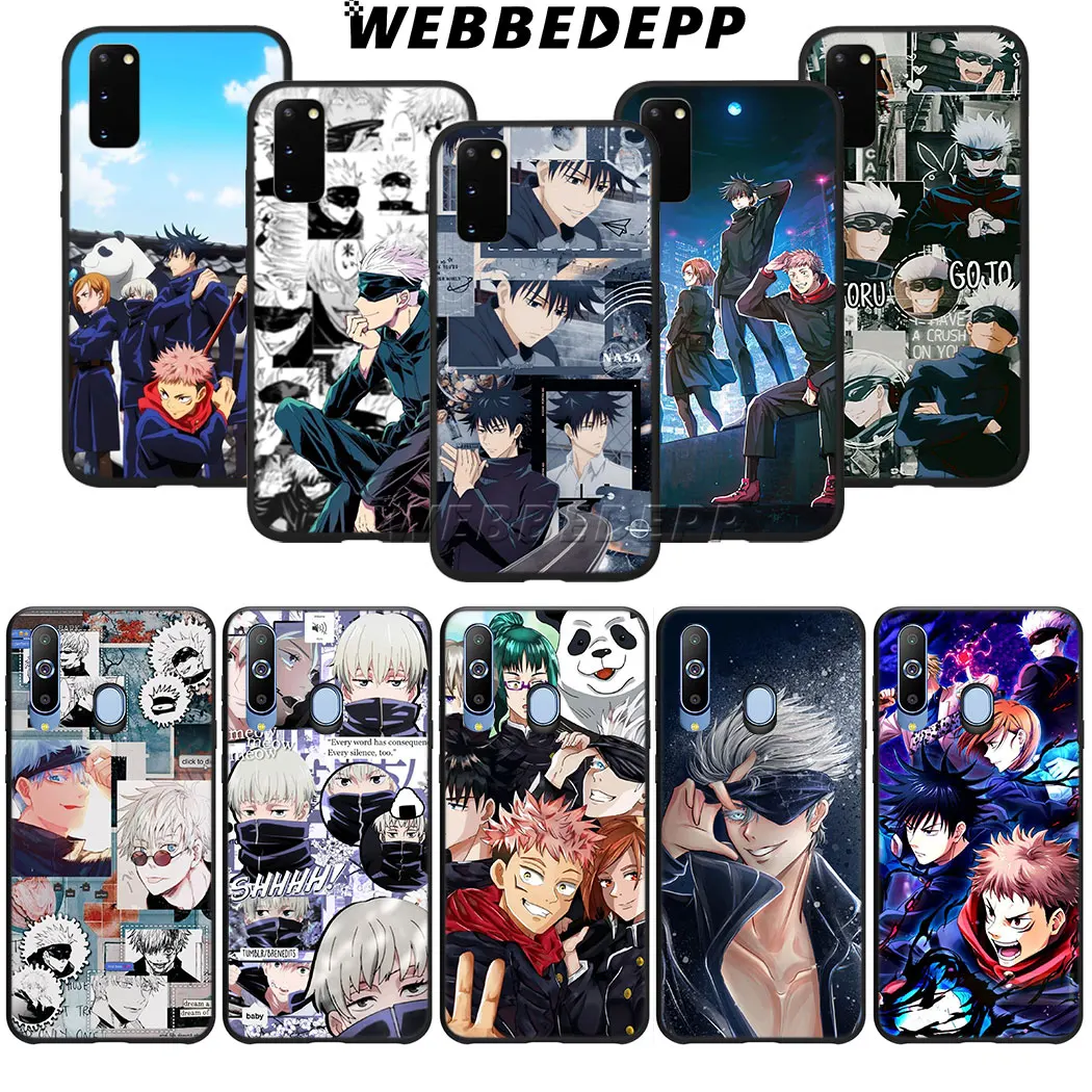 

Anime Jujutsu Kaisen Soft Case for Samsung A03 Core 164 166 A6 A7 A8 A9 A01 A02S A03S A10S A20S A30S A40S A50S A70 A11 A12 Plus