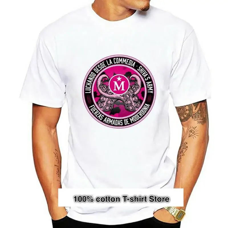 

Camiseta de манга corta para hombre y mujer, camisa de las Hands armadas de Modern donia, tops
