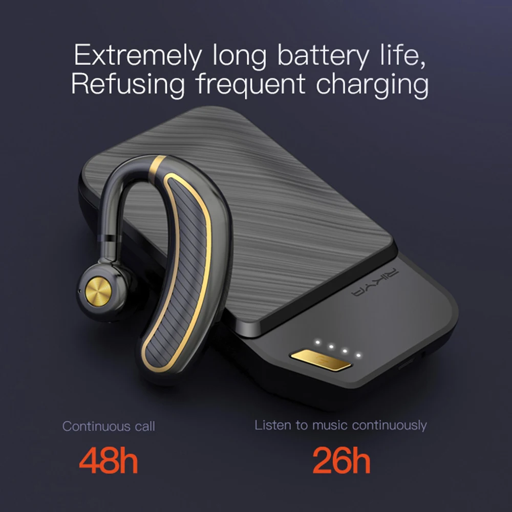 Беспроводные наушники K21 Bluetooth-гарнитура ушные крючки спортивные для телефона
