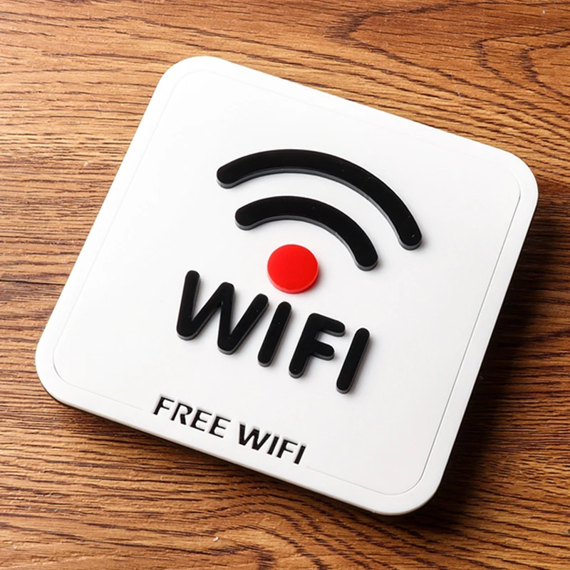 Wi-Fi знак/учтите шаг/не курить/мониторинг предупреждения/система видеонаблюдения