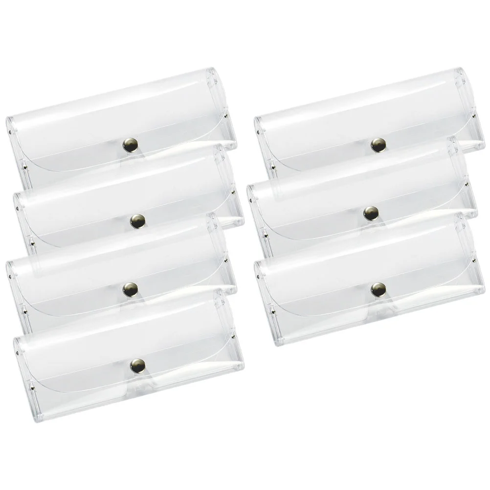 

7pcs Hard Shell Glasses Case Sunglasses Case Travel Portable Eyeglasses Case