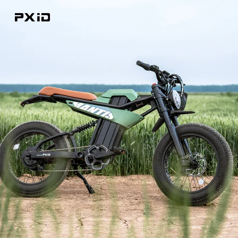 ГОРЯЧИЙ электронный велосипед PXID MANTIS P6 20-дюймовая толстая шина mtb 1500 Вт PEAK 48 В 35 Ач