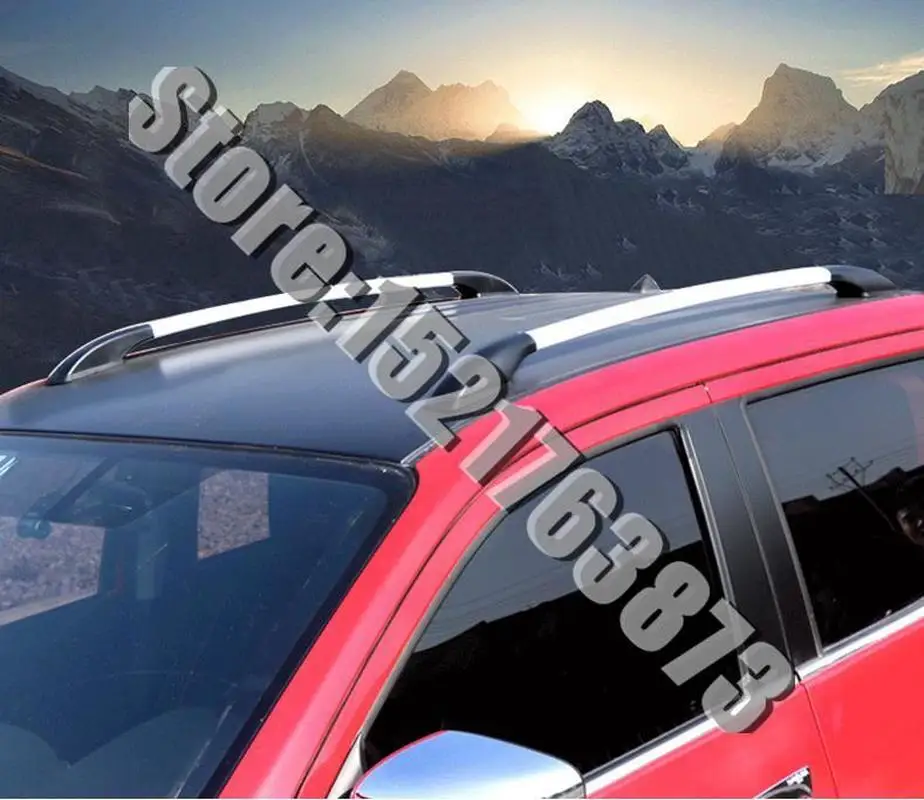 

Car styling for Nissan NAVARA Punch-free aluminum alloy car roof luggage rack nv08