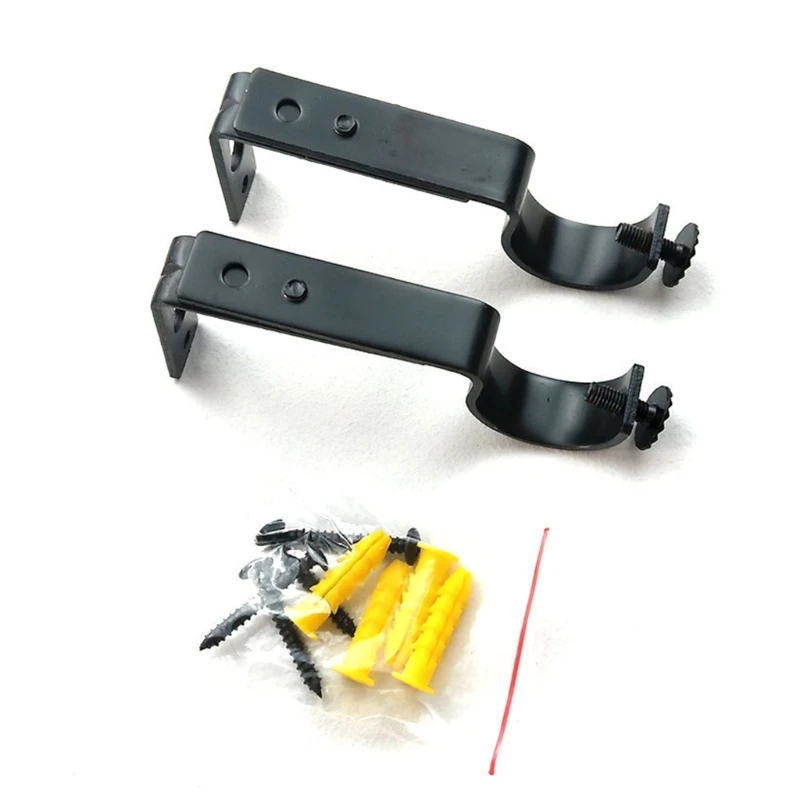 4/8 шт. держатель карниза металлический стержень кронштейн оконный карниз