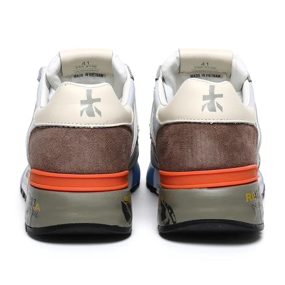 PREMIATA/мужская нишевая легкая роскошная замшевая сетчатая повседневная