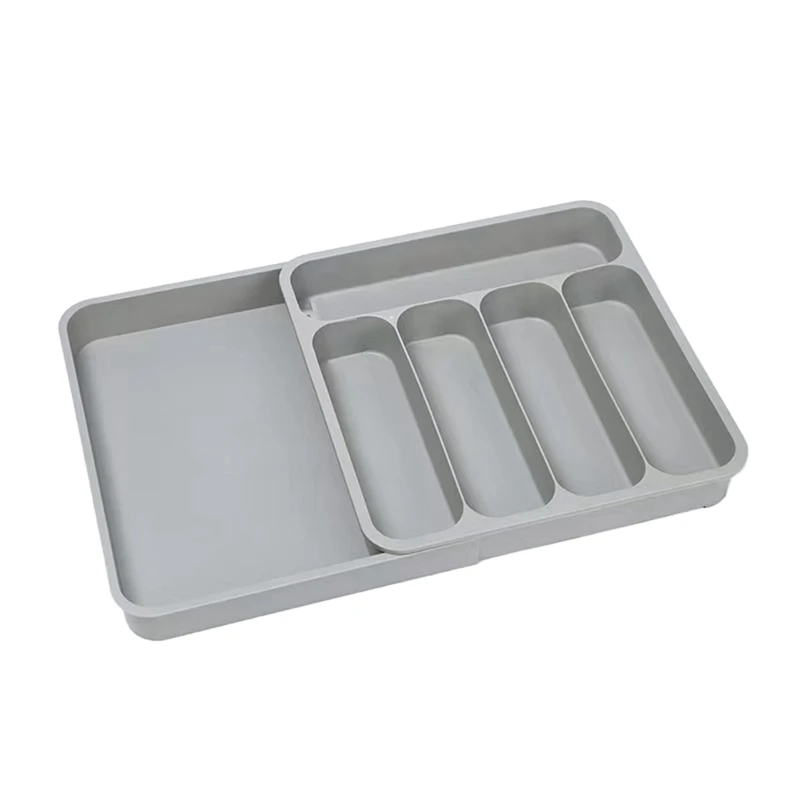 

1 Pieces Expandable Cutlery Drawer Organiser Utensil Organiser For Kitchen Drawers Adjustable Silverware Organiser