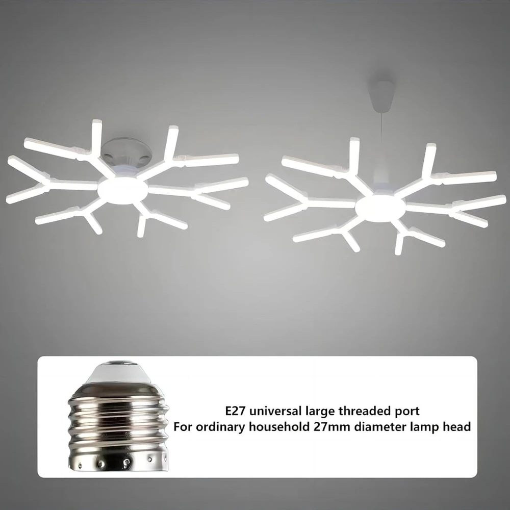 Внутренняя деформируемая искусственная подвеска высота 80 Вт яркая цоколь E26/E27