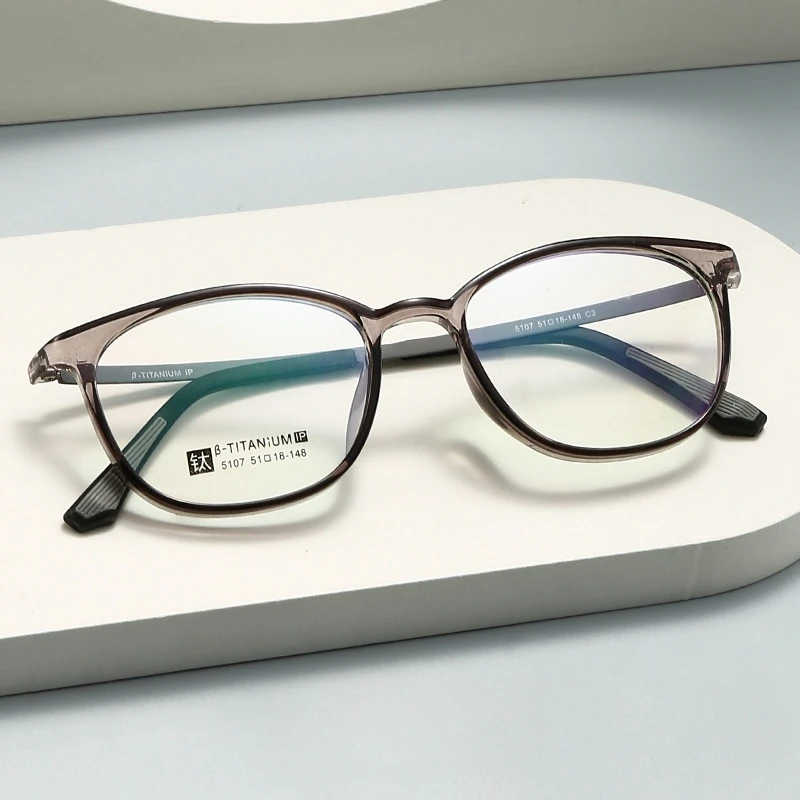 TFTB модные ретро овальные женские очки сверхлегкие TR90 из чистого титана мужские