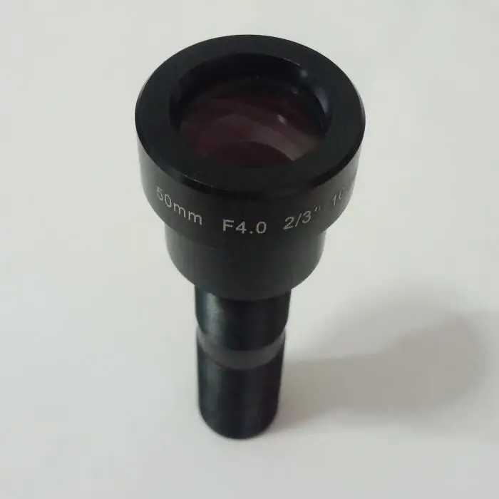 F4.0 2/3 &quot10mega 50 мм 4k M12 S Mount Far Field Telephoto F4 плата видеонаблюдения с объективом для