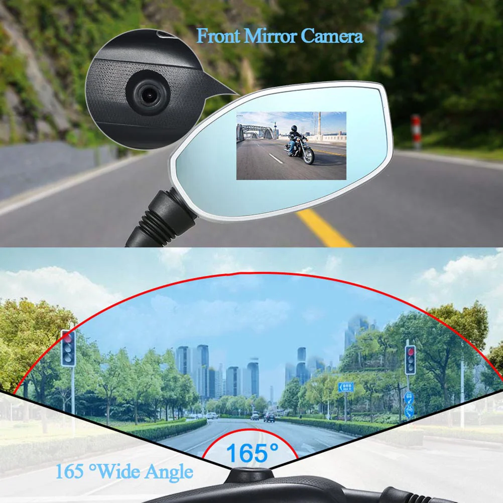 

1 Pc Motorcycle Camera 2.7 inch Motion 1080P Recording DVR Video Recorder