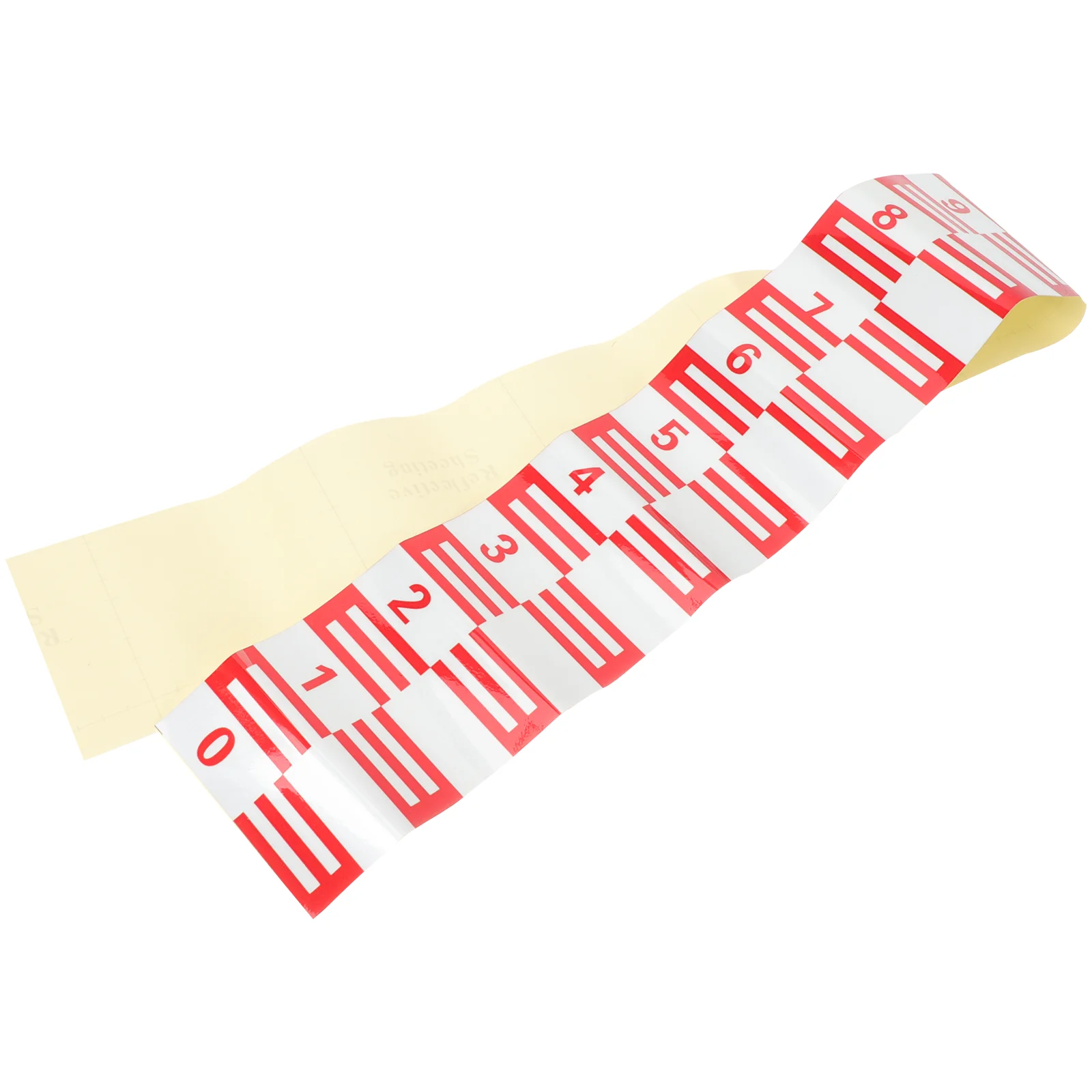 

Water Mark Level Indicator Pool Adhesive Gauge Tool Self-adhesive Tools Reflective Pond Scale Stickers