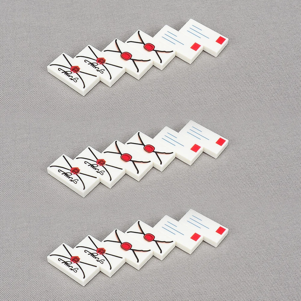 Набор строительных блоков MOC 10 шт. с принтом 3069 конвертов почтовый ящик