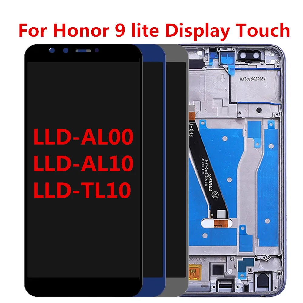 

5.65" inch LCD For Huawei Honor 9 Lite LCD With Frame Lcd Screen Display Honor 9 Youth Edtion LCD&Touch Screen Digitizer