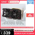 SZMZ новая 100% оригинальная видеокарта Radeon RX 580 8 ГБ GDDR5 256Bit Rx580 графическая карта 8 ГБ для майнинга без Gtx 960 1050 1060 GPU