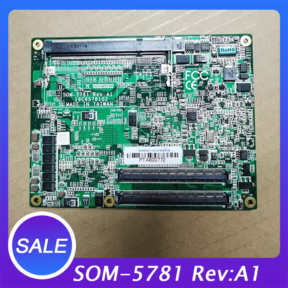 Фото Для встроенной материнской платы Advantech SOM-5781 Rev:A1 SOM-5781F №1