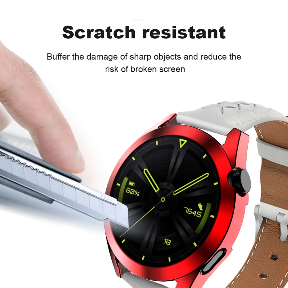 Защитный чехол для Huawei Watch GT 3 46 мм ТПУ с полным покрытием часов защитой от царапин
