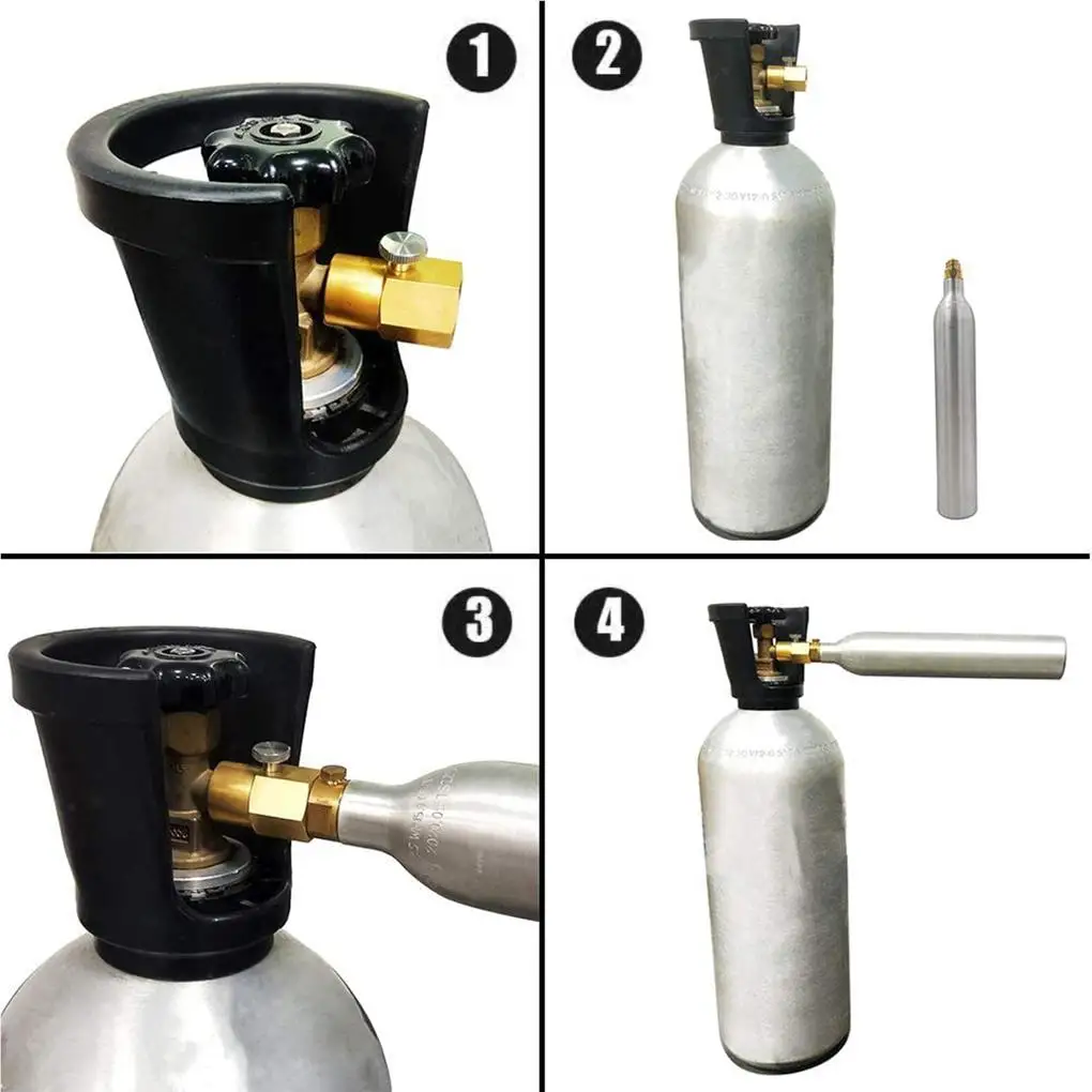 

Адаптер для заправки газированной воды CO2, адаптер для бытовой газированной воды, разъем CGA320 в TR21.4