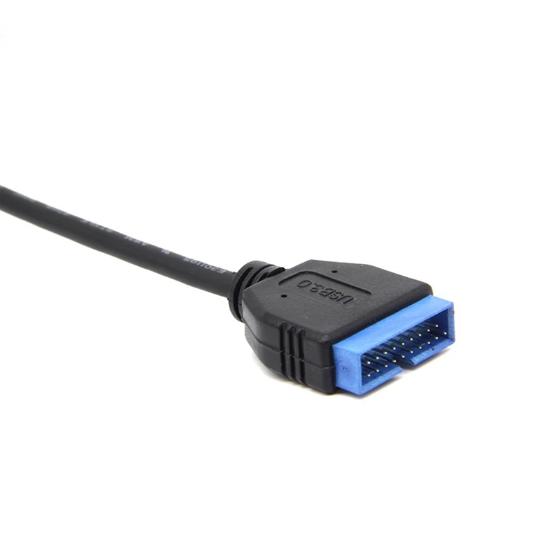 1 шт. кабель-удлинитель USB Type-E (папа)-IDC20P (папа)