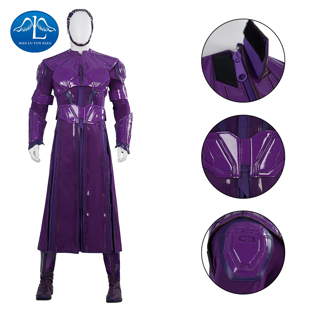 

Galaxy 3 Custome Supreme evolver Cosplay Purple Custom Made Adult Galaxy 3 Costume Outfit Halloween Party Men Custome Clothes