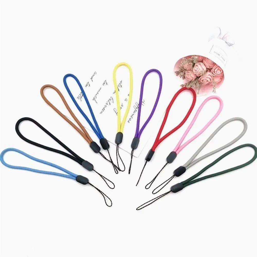 

Hand Wrist Phone Lanyard Hanging Rope Anti-lost Phone Wrist Lanyard Short Colorful Cell Phone Strap Keys Keychains