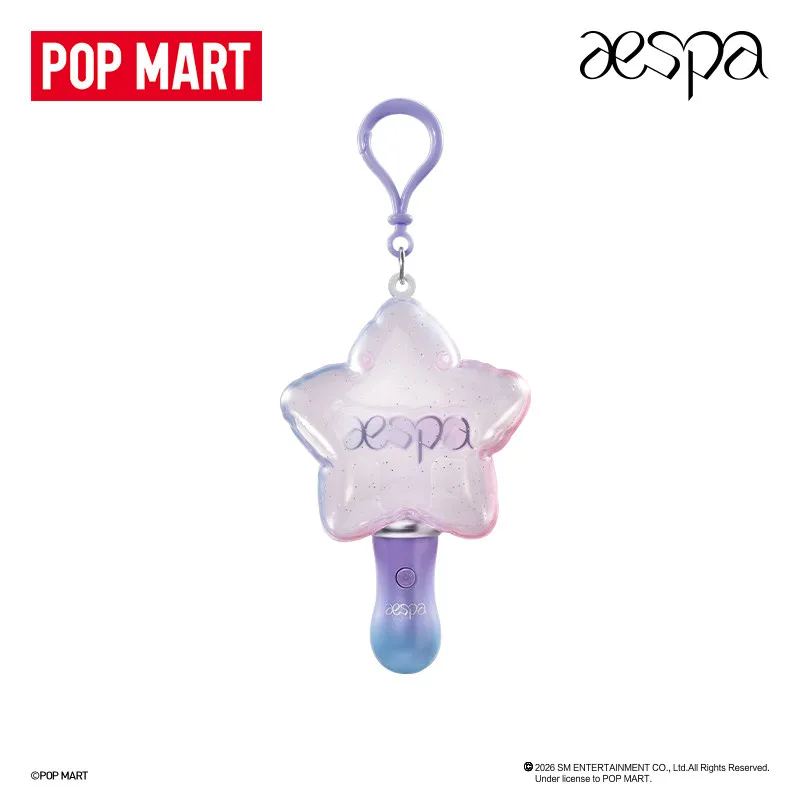 Оригинальные игрушки POP MART aespa из серии Memorable Picks в формате слепой коробки (зимняя коллекция): Карина, Ниннинг, Жизель, светящийся кулон, подарочная коробка-сюрприз. (art.: 3920dd18587bd) - 3920dd18587bd