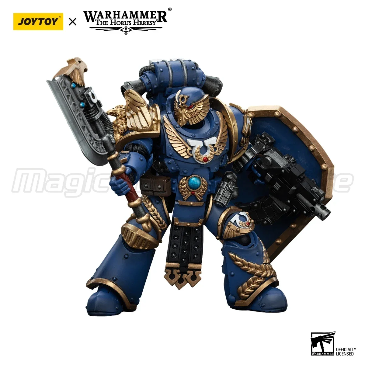 Фото 【MT】JOYTOY Warhammer 40K Ультрамарини Ремус Вентанус Инвиктарус Сверховладыческий Отряд №4