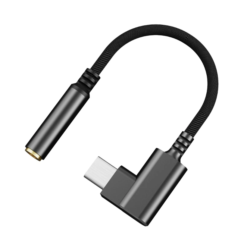 

Кабель-адаптер USB C на 3,5 мм Кабель-переходник с разъемом USB Type C на 3,5 мм Кабель-переходник для наушников Наслаждайтесь в