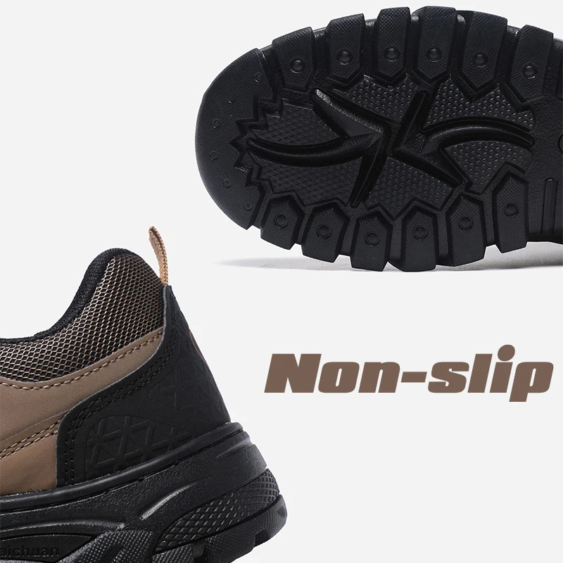 2024 Fashion Men's Sneakers Comfortable Soft Soled Shoes Autumn New Brand Design Men Running Hiking Climbing