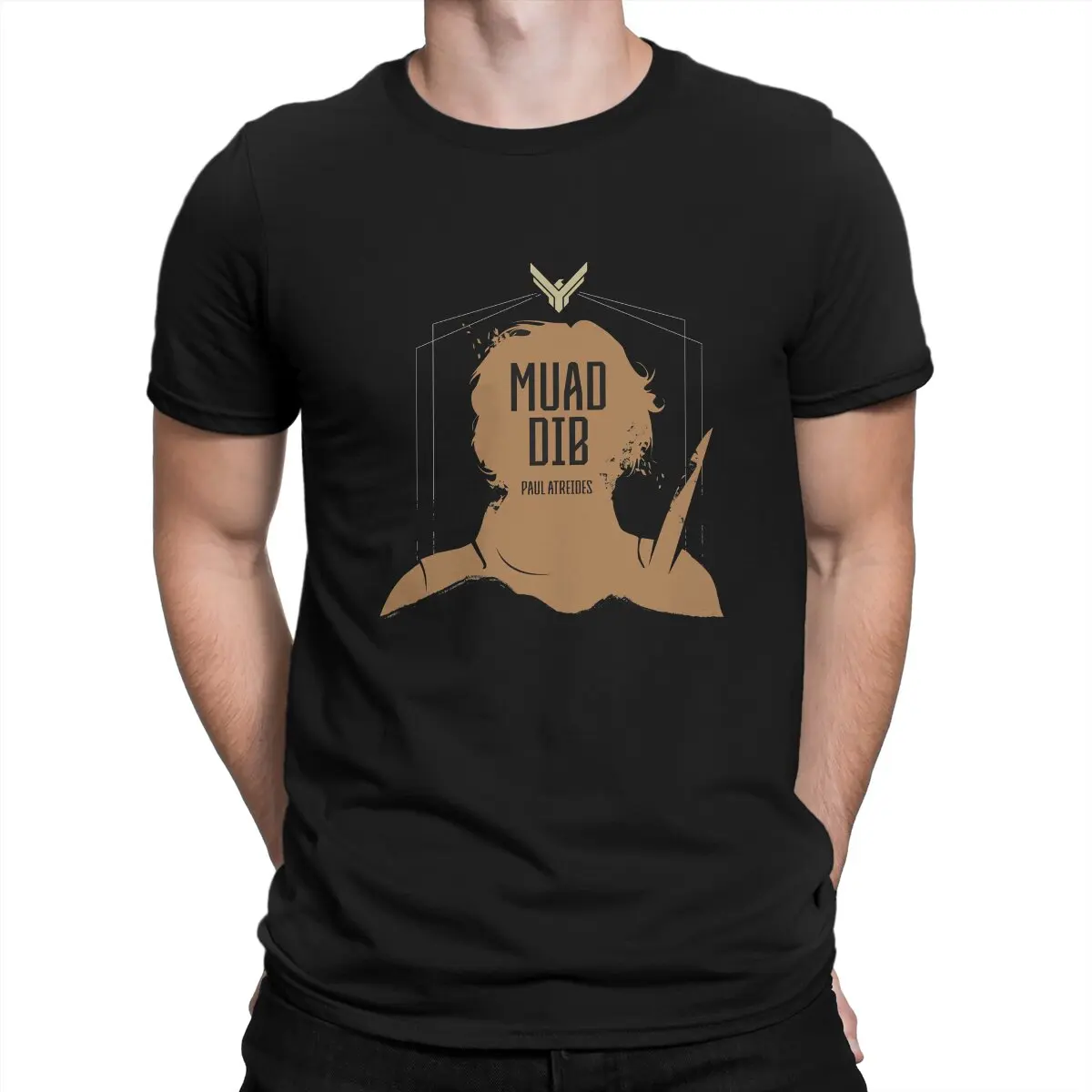 

Muad Dib Paul Atreides Men TShirt Dune Chronicles Sci-Fi Movie Crewneck Short Sleeve Polyester T Shirt Funny Gift Idea