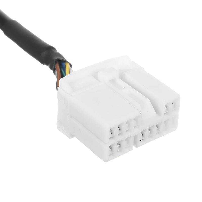 2X автомобильный радиоприемник аудио адаптер Bluetooth Aux кабель микрофон гарнитура