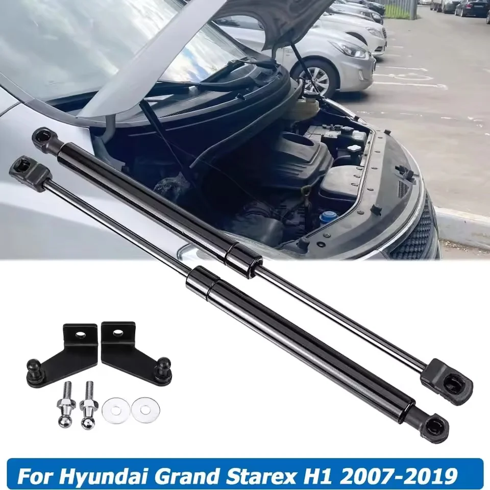 

Комплект Из 2 Газовых Упоров Для Капота Hyundai Grand Starex H1 2007-2019, Стальные Амортизаторы Для Подъема Капота