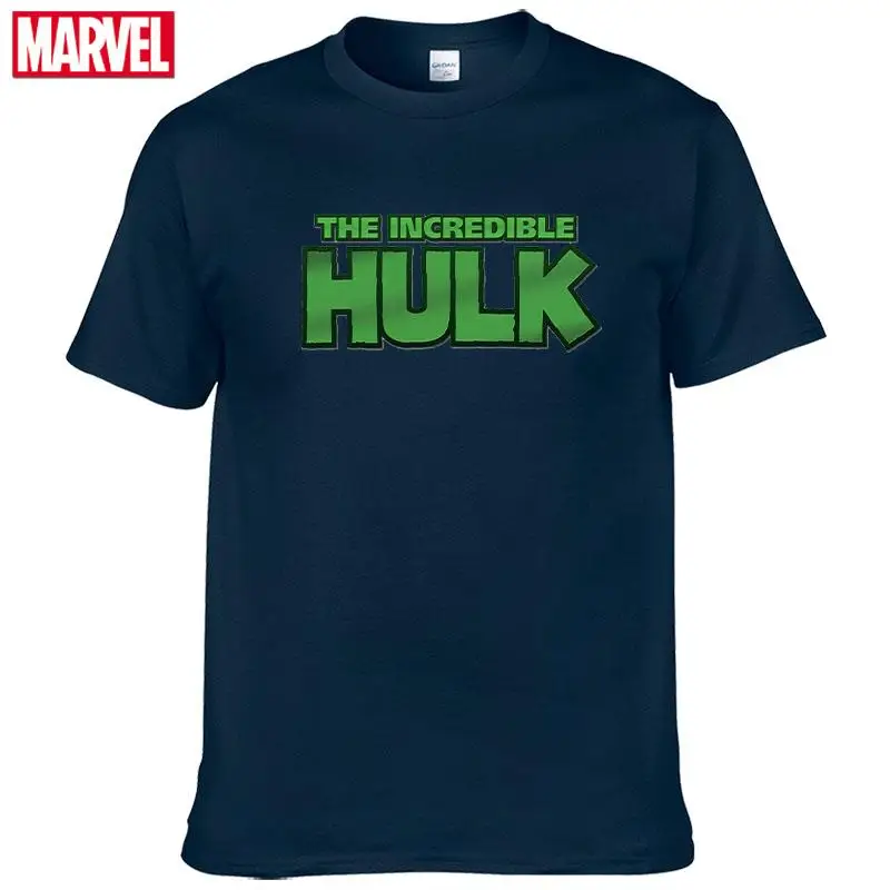 

Marvel The Avengers Hulk T-shirt Comfortable Breathable 100% cotton Fashion clothes for teens Summer Tops mens clothes #157
