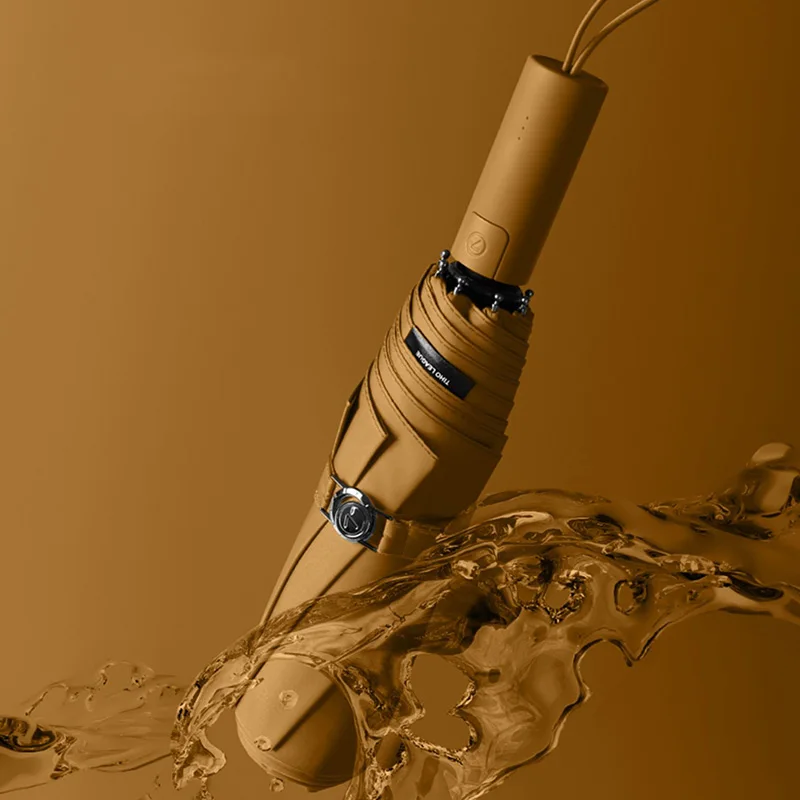 

Женский зонт, маленький Ветрозащитный Зонт с защитой от солнца