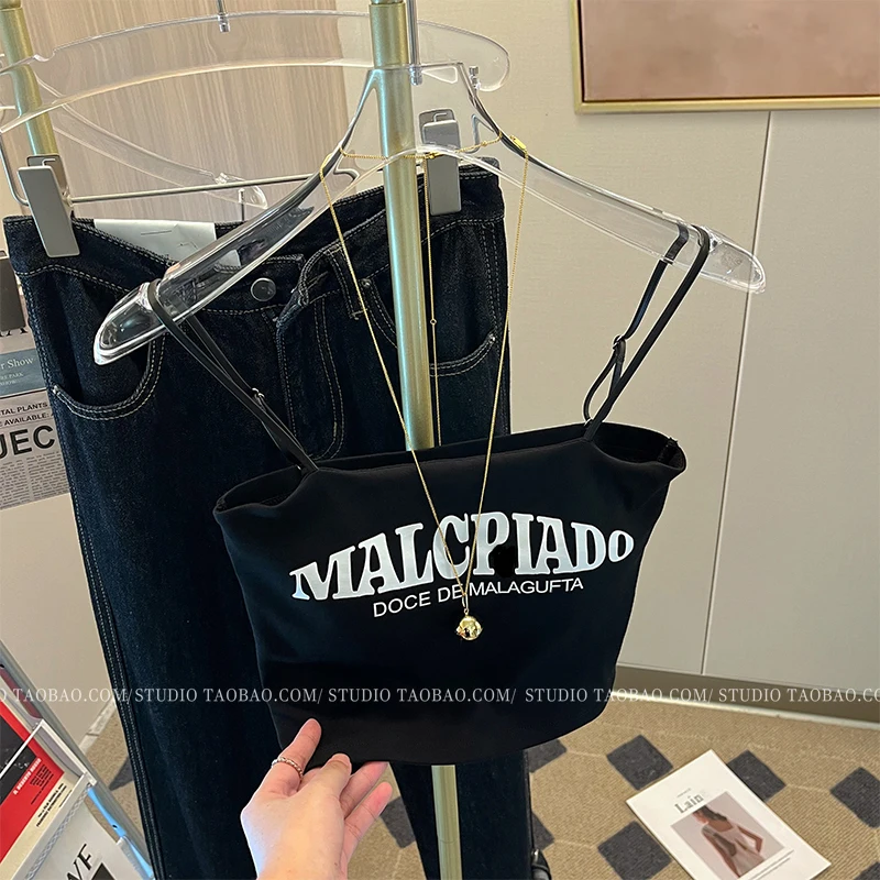 Retro Gyaru American Letters Cami Women Tube Top Inner wear Summer New Advanced Beautiful Fashion Short Jacket |