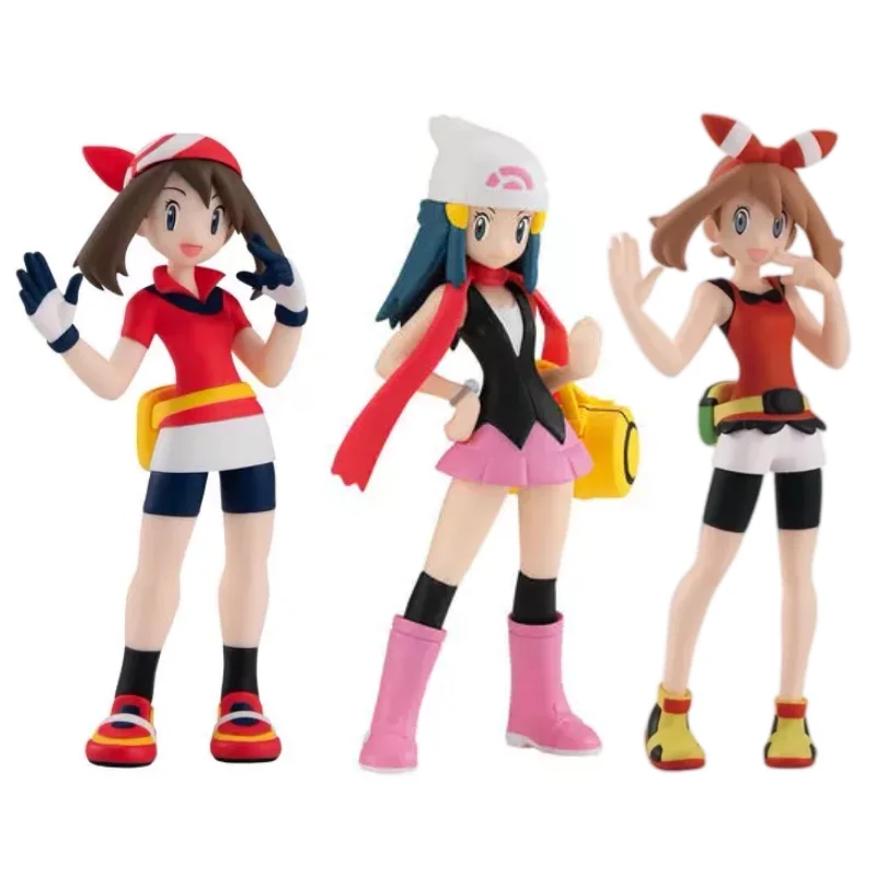

Pokemon Figures Popular Female Characters Switch Diamond Pearl Lmage Hikari Haruka Anime High Reduction Child Christmas Gift Toy