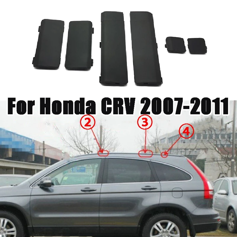6 шт. крышка багажника на крышу автомобиля съемная для Honda CRV CR-V 2007 2008 2009-2011