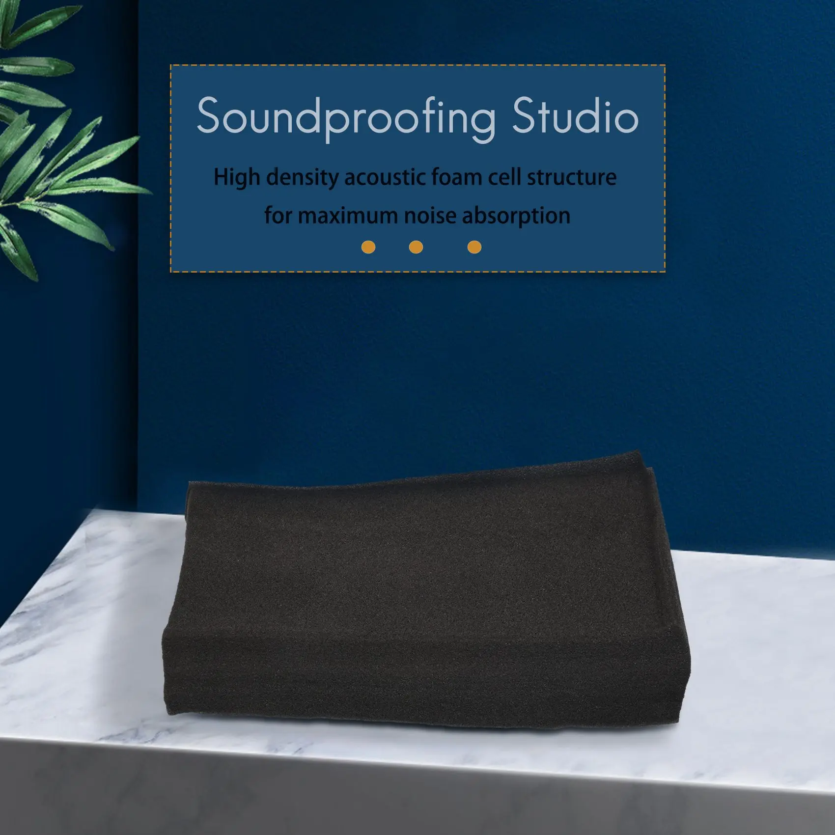 Акустическая пена 16 шт./комплект 12 шт. басовая ловушка настенная + 4 квадратная