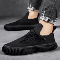 Fujeak Breathable Men Loafers Outdoor Fashion Running Shoes Classic Comfortable Sneakers for Mens Lightweight Plus Size Shoes 5