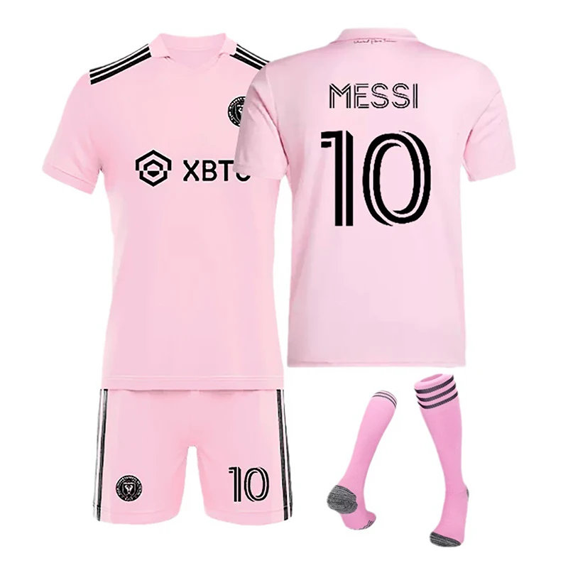 Argentina No.10 Messi Jersey (26 Yards), Argentina Soccer Jersey 2022,  Messi Shirt Short Sleeve Football Kit, Kids/Adult Soccer Fans Gifts 