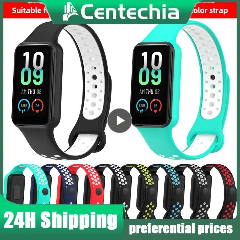 

5.5-8.7 Inches Watchstrap For Redmi Band 2 Portable Smartwatch Replacement Wristband Breathable Comfortable Watchband Silicone