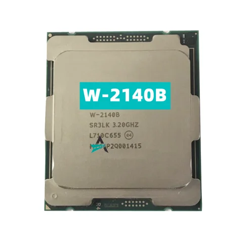 Xeon W-2140B QS 3,2 ГГц 8-ядерный 16-поточный 11 МБ 120 Вт LGA2066 C422 W 2140B QS