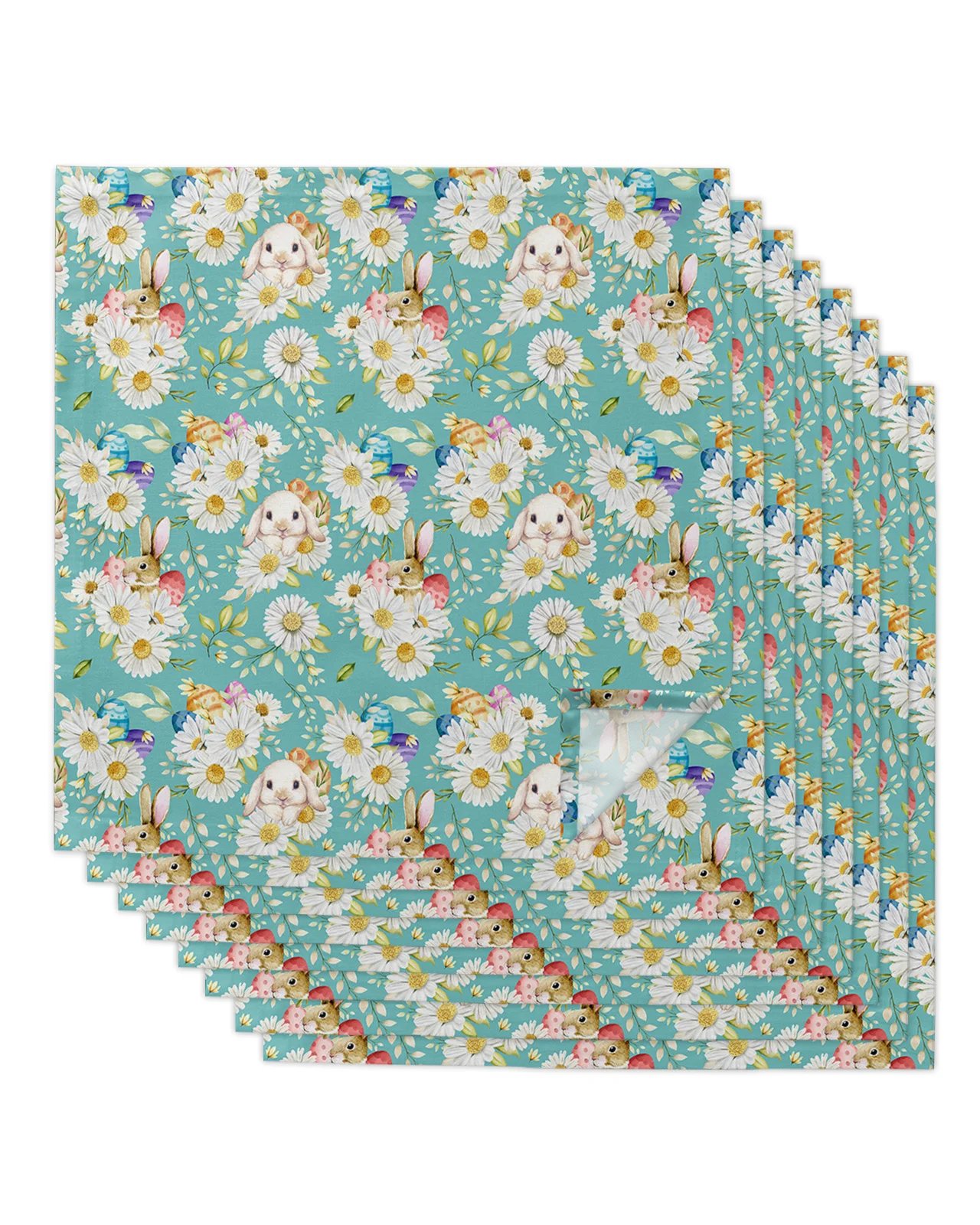 

Пасхальные яйца, кролик, цветы, столовые салфетки, столовые приборы для ресторана, ткань, салфетки, предметы одежды, украшение