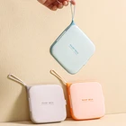 Женский портативный пластиковый контейнер для хранения, маленький контейнер для временного хранения, отделочный контейнер, пылезащитный контейнер для хранения маски