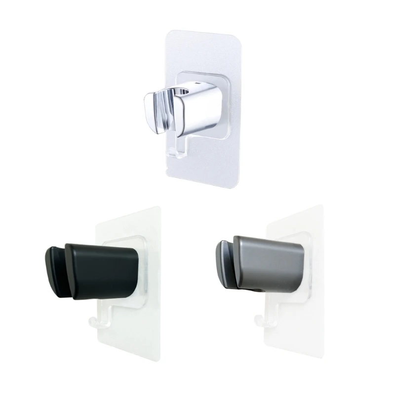 

Reliable Shower Head Mounting Bracket Self adhesive Shower Head Holder Durable 85WC