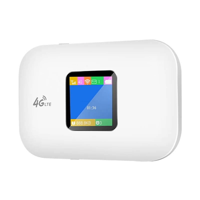 

Мини-роутер Wi-Fi 3G 4G, Беспроводная портативная карманная точка доступа Wi-Fi, Мобильная точка доступа, автомобильный Wi-Fi-роутер (Европейская вер...