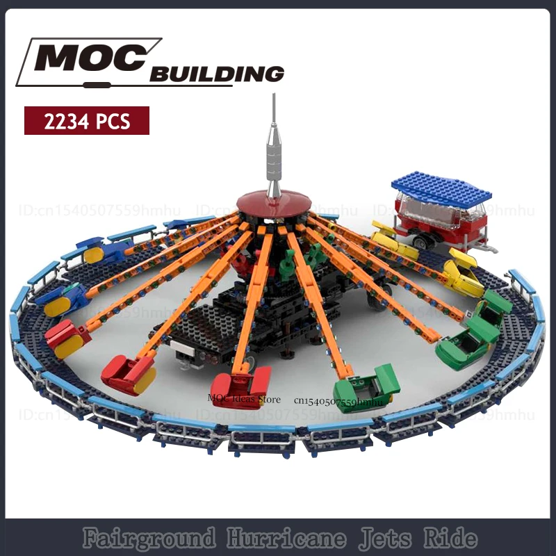 Модуль GBC Fairground MOC строительные блоки ураганские форсунки технологии езды
