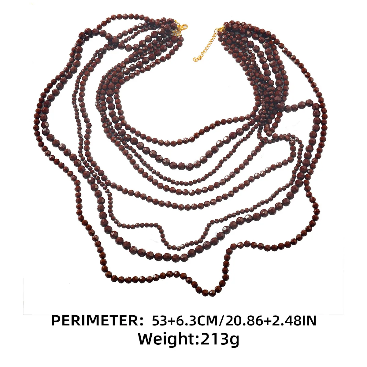 ZAA Новое коричневое богемное этническое стильное модное винтажное многослойное