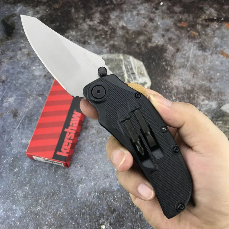 

Kershaw 1925 Pocket Knives Camping Outdoor Hiking Bike Multipurpose EDC Screwdriver Bicycle Tools Folding Knife
